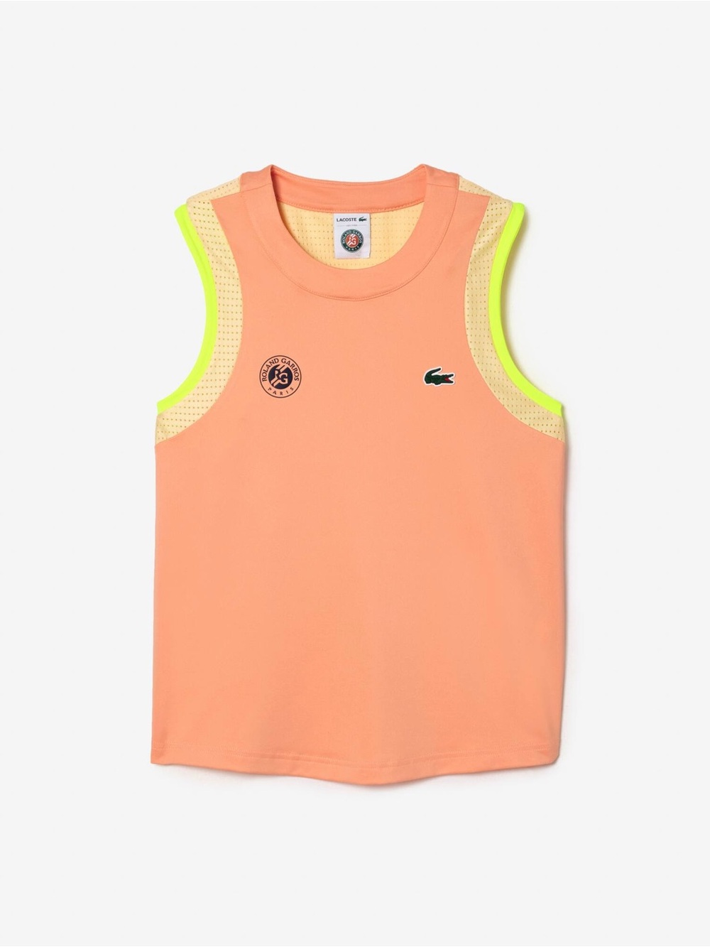 Lacoste SPORT Roland Garros edition cross back tank